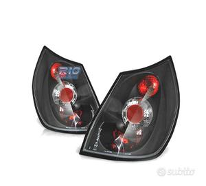 FANALI RENAULT SCENIC 03-06 LOOK LEXUS NERO
