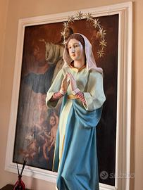 Statua Madonna Immacolata in cartapesta 135 cm