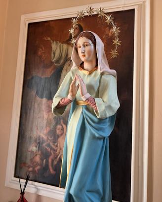 Statua Madonna Immacolata in cartapesta 135 cm