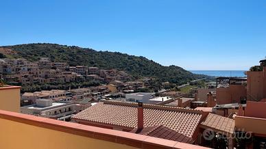 Monolocale vista mare