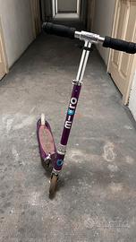 Monopattino Micro sprite viola metallizzato