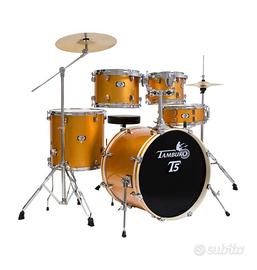 Tamburo TB T5S22YWSK Batteria 5 pezzi cassa 18" +