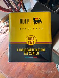 Latta olio agip