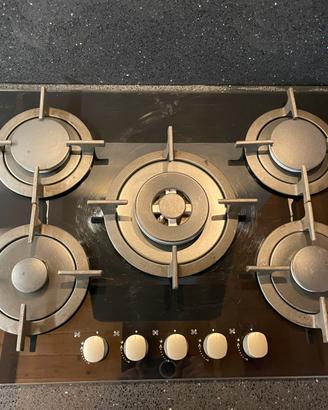 Piano cottura in vetro a GAS Candy cvg75swgnx