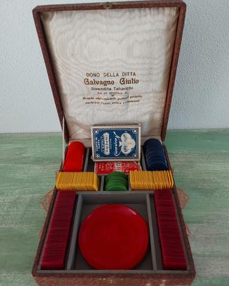 Cofanetto da Poker vintage – Galvagno Giulio