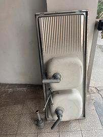 Lavello da incasso doppia vasca e gocciolatoio