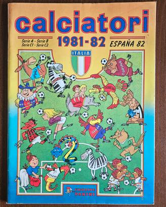 Album Figurine Calciatori Panini 1981 / 82 Vuoto