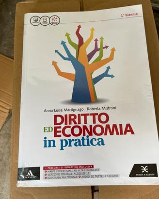 Libro “diritto ed economia” ISBN 9788824756969