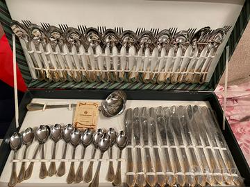 Set posate placcato Oro