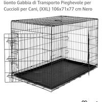 Gabbia trasporto cani grande