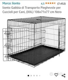 Gabbia trasporto cani grande