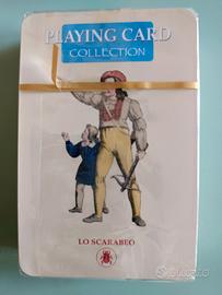 Carte gioco Guglielmo Wilhelm Tell 1870 Scarabeo