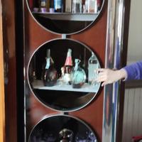 Mobile bar rotante vintage
