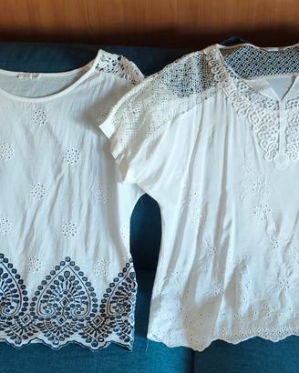 Set 2 Bluse Cotone