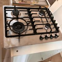 Fornelli a gas  con supporti in ghisa