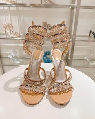 RENECAOVILLA - Sandali con tacco alto e strass 40