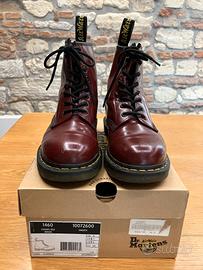 STIVALETTI DR. MARTENS BORDEAUX