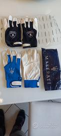 guanti originali maserati e lamborghini 