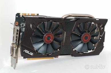scheda video GPU gpx 970 strix 4gb gddr5 Asus 