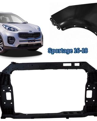 Kia Sportage ricambi airbag cofano paraurti 16-18