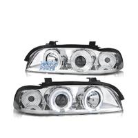 FARI BMW SERIE 5 E39 95-00 ANGEL EYES CCFL FONDO C