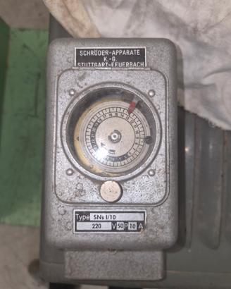 Interruttore orario vintage Schröder-Apparate