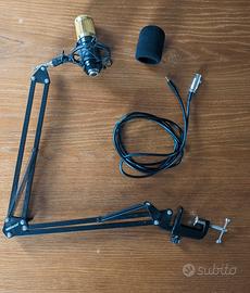Kit Microfono a Condensatore Neewer + Braccio Mecc