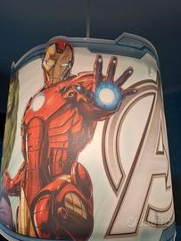 Lampadario cameretta bambino Avengers
