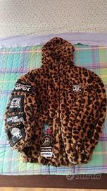 Giacca Leopardata unisex punk rock taglia L