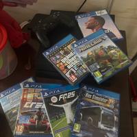 play station4+ 7 giochi