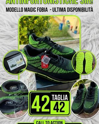 scarpe antinfortunistiche Sir Magic Fobia n42
