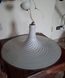 lampada a sospensione vetro murano Leucos