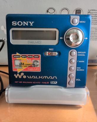 Mini Disc Sony MZ-N707 Net MD Walkman Type-R MDLP