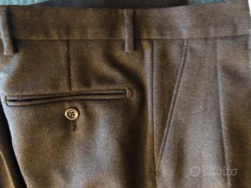 3 pz Pantalone uomo 46 grigio taglio classico