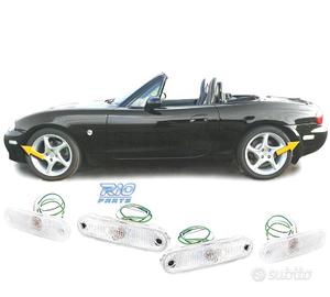 FRECCIE LATERALI PER MAZDA MX5 89-05 BIANCO