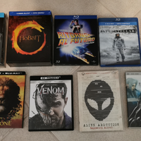 Film e cofanetti in 4k blu ray dvd e umd; Cd audio