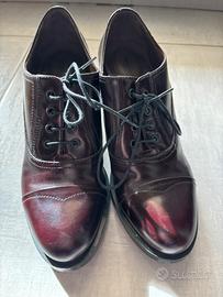 Mocassino con tacco Nerogiardini Bordeaux