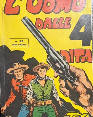 Tex 1/29  N. 22 L’uomo dalle 4 dita