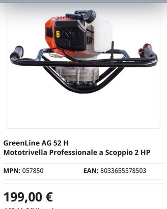 Mototrivella Professionale a Scoppio