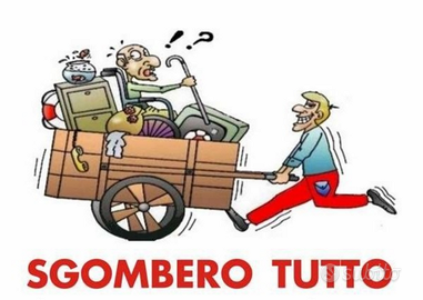 Sgomberi di case appartamenti ecc ANCHE GRATIS