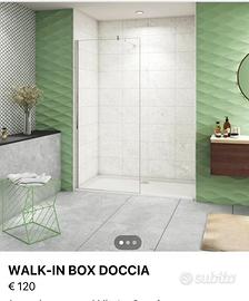 Walk in box doccia
