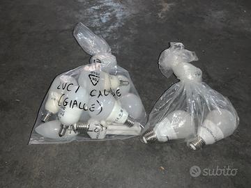 Lampadine luce calda risparmio energetico