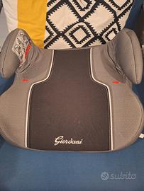 seggiolino auto giordani rialzatore