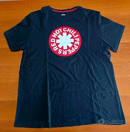 T-shirt Red Hot Chili Peppers nera/rossa XL