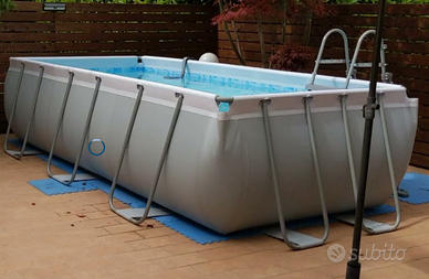 Piscina Bestway 4x2x1 Due filtri a sabbia Accessor