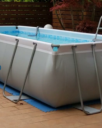 Piscina Bestway 4x2x1 Due filtri a sabbia Accessor