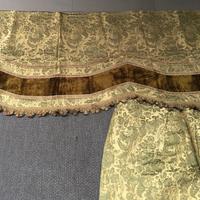 Tre paia di Tende Antiche in Broccato