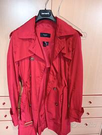 Soprabito spolverino rosso