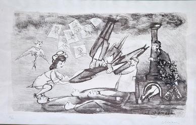 Maccari quadro incorniciato 