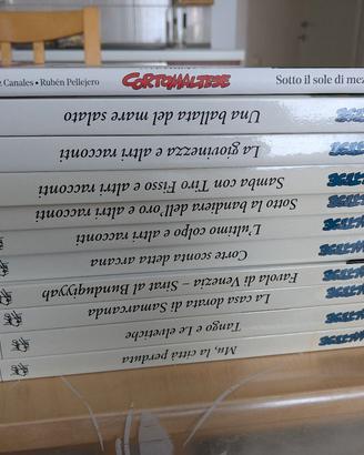 Collezione 10 volumi Hugo Pratt Corto Maltese